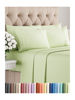 Picture of Queen 6 Piece Sheet Set - Breathable & Cooling Sheets - Hotel Luxury Bed Sheets - 1 Flat Sheet, 1 Fitted Sheet & 4 Pillowcases - Deep Pocket - Easy Fit, Soft & Wrinkle Free - Queen Light Sage Sheets