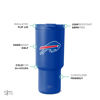 Picture of Simple Modern Officially Licensed NFL Buffalo Bills 30 oz Tumbler with Flip Lid and Straws | Insulated Cup Stainless Steel | Gifts for Men Women | Trek Collection | Buffalo Bills