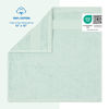 Picture of Cotton Paradise 100% Cotton Turkish Washcloths for Bathroom, 4 Piece Soft Absorbent Small Hand Face Towels Fluffy Wash Rags for Body, Mint Wash Cloths