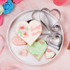 Picture of Heart Cookie Cutter,5 Piece Heart Shaped Cookie Cutters Fondant Biscuit Cutters for Valentines Day - Stainless Steel (Size 4.57" 3.86" 2.95" 1.97” 1.38")