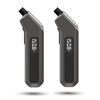 Picture of ETENWOLF Digital Tire Pressure Gauge 2 Pack, Industrial Tire Gauge 3-200 PSI, Calibrated to ANSI B40.7 Grade 2A(Plus-Minus 0.5%), Air Pressure Gauge with Replaceable AAA Batteries (Space Grey)