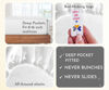 Picture of 2-Pack Luxury Queen Sheet Sets - 400 Thread Count 100% Cotton Sateen - Extra Soft, Breathable & Cooling Sheets, Wrinkle Resistant, 2 Sets of Deep Pocket Bed Sheets - Antique White