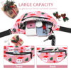 Picture of MAXTOP Large Fanny Pack with 4-Zipper Pockets, Christmas Gifts for Enjoy Festival Sports Workout Traveling Running Casual Hands-Free Waist Pack Crossbody Phone Bag Carrying All Phones (Santa Claus,)