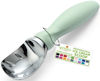 Picture of Spring Chef Ice Cream Scoop with Comfortable Handle, Professional Heavy Duty Sturdy Scooper, Premium Kitchen Tool for Cookie Dough, Gelato, Sorbet, Pistachio