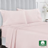 Picture of California Design Den Softest 100% Cotton Sheets, Twin Sheets Set, 400 Thread Count Sateen Bedding for Dorm Rooms & Adults, Deep Pocket Sheets, Cooling Sheets, Twin Bed Sheets (Pink)