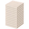 Picture of Kitinjoy 100% Cotton Kitchen Dish Cloths, 12 Pack Waffle Weave Ultra Soft Absorbent Dish Towels for Drying Dishes Quick Drying Kitchen Towels Dish Rags, 12 X 12Inch, Beige
