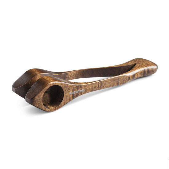Picture of Heritage Musical Spoons Percussion Instrument, Handmade Canadian Maplewood, Natural Wood Folk Sound, Great Gift for Adults And Children With Any Music Experience, Large, Old Fashioned