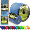 Picture of TECEUM Paracord Type III 550 ICY Lake - 200 ft - 4mm - Tactical Rope MIL-SPEC - Outdoor para Cord - Camping Hiking Fishing Gear - EDC Parachute Cord - Strong Survival Rope 466