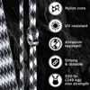 Picture of TECEUM Paracord Type III 550 Urban Camo - 100 ft - 4mm - Tactical Rope MIL-SPEC - Outdoor para Cord -Camping Hiking Fishing Gear and Equipment - EDC Parachute Cord - Strong Survival Rope