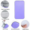 Picture of CD Case, Siveit DVD Case Holder 96 Capacity Hard Plastic CD DVD Disc Cases Storage Binder Wallet for Car Home Office Travel (Lavender)