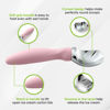 Picture of Spring Chef Ice Cream Scoop with Soft Grip Handle, Professional Heavy Duty Sturdy Scooper, Premium Kitchen Tool for Cookie Dough, Gelato, Sorbet, Pink Lemonade