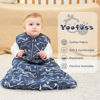 Picture of Yoofoss Baby Sleep Sack 0-6 Months, TOG 2.5 Baby Wearable Blanket with 2-Way Zipper, 100% Cotton Fabric Winter Newborn Sleeping sack, Warm Soft Comfy(Small)