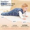 Picture of Yoofoss Baby Sleep Sack 0-6 Months, TOG 2.5 Baby Wearable Blanket with 2-Way Zipper, 100% Cotton Fabric Winter Newborn Sleeping sack, Warm Soft Comfy(Small)