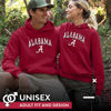 Picture of Campus Colors Adult Arch & Logo Soft Style Gameday Hooded Sweatshirt (Alabama Crimson Tide - Crimson, Medium)