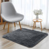 Picture of OLANLY 2x3 Machine Washable Small Bedside Rug, Soft Fluffy Shaggy Entryway Throw Rugs for Bedroom, Living Room, Indoor Floor Carpet for Kids Girls and Boys, Nursery Rooms, Home Decor Aesthetic, Grey