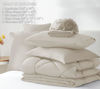 Picture of CozyLux California King Comforter Set with Sheets 7 Pieces Bed in a Bag Beige Cal King All Season Bedding Sets with Comforter, Pillow Shams, Flat Sheet, Fitted Sheet and Pillowcases