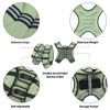 Picture of APEXUP Weighted Vest Men 15lbs Weights with Reflective Stripe, Weighted vest for Women Workout Equipment for Strength Training Running (Mint)