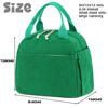 Picture of Bluboon Lunch Bag for Women Men Cute Corduroy Lunch Tote Bags Reusable Insulated Lunch Box Large Capacity Reusable Insulated Cooler for Work Picnic or Travel