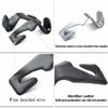Picture of Car Hooks Universal Car Vehicle Back Seat Headrest Hanger Holder Hook Microfiber Leather & Stainless Steel for Bag Purse Cloth Drink Grocery (Black red)…