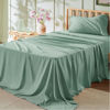 Picture of Bedsure Twin XL Sheet Sets Dorm Bedding - 3 Pieces Soft Extra Long Twin Sheets, Hotel Luxury, Easy Care Microfiber for Women, Men, Kids and Teens, Mint Green