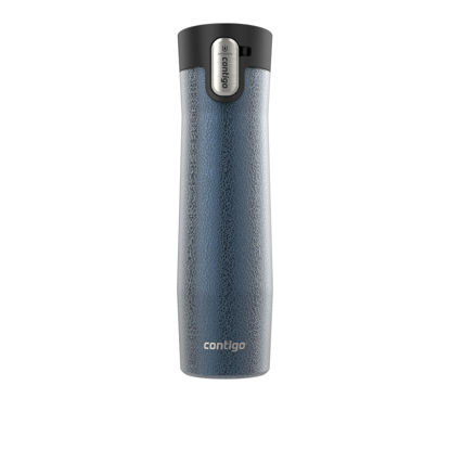 Picture of Contigo® AUTOSEAL® West Loop Vacuum-Insulated Stainless Steel Travel Mug with Easy-Clean Lid, 24 oz, Crystal Blueberry