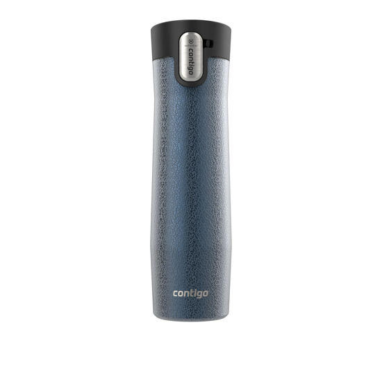 Picture of Contigo® AUTOSEAL® West Loop Vacuum-Insulated Stainless Steel Travel Mug with Easy-Clean Lid, 24 oz, Crystal Blueberry