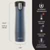Picture of Contigo® AUTOSEAL® West Loop Vacuum-Insulated Stainless Steel Travel Mug with Easy-Clean Lid, 24 oz, Crystal Blueberry