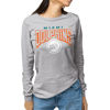 Picture of Junk Food Clothing x NFL - Miami Dolphins - Bold Logo - Unisex Adult Long Sleeve T-Shirt for Men and Women - Size XX-Large