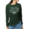 Picture of Junk Food Clothing x NFL - New York Jets - Bold Logo - Unisex Adult Long Sleeve T-Shirt for Men and Women - Size Large