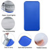 Picture of Siveit CD Case, DVD Case Holder 96 Capacity Hard Plastic CD DVD Disc Cases Storage Binder Wallet for Car Home Office Travel (Blue)