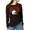 Picture of Junk Food Clothing x NFL - Cleveland Browns - Bold Logo - Unisex Adult Long Sleeve T-Shirt for Men and Women - Size Large