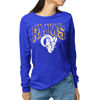 Picture of Junk Food Clothing x NFL - Los Angeles Rams - Bold Logo - Unisex Adult Long Sleeve T-Shirt for Men and Women - Size X-Large