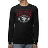 Picture of Junk Food Clothing x NFL - San Francisco 49ers - Bold Logo - Unisex Adult Long Sleeve T-Shirt for Men and Women - Size Small