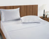 Picture of LANE LINEN 100% Organic Cotton King Sheets Set 4-Piece Pure Percale Bedsheets Soft Bedding Breathable Fits Mattress Upto 15" Deep - Blue Ticking Stripe