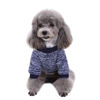 Picture of Jecikelon Dog Clothes Dogs Sweater Soft Puppies Clothing Winter Puppy Sweaters Warm Outfit for Dogs Small XXS XS Cat Apparel (Navy Blue, M)