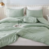 Picture of Litanika Twin/Twin XL Comforter Set Sage Green, 2 Pieces Comforter Sets Soft Down Alternative Comforter All Season Quilt Blanket (66x90In Comforter & 1 Pillowcase)