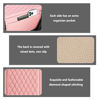 Picture of Upgraded Car Center Console Cover,Microfiber Leather Car Armrest Cover Cushion with 2 Storage Bags,Universal Car Armrest Storage Box Car Interior Accessories for Most Cars (Pink)