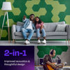 Picture of Ekkogo Acoustic Panels 12-Pack Soundproof Wall Panels 14''X13''X0.4'' Sound Panels High Density Sound Dampening Panels - [Dark Green Hexagon]