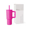 Picture of Simple Modern Kids 24 oz Tumbler with Handle and Silicone Straw Lid | Spill Proof and Leak Resistant | Reusable Stainless Steel Bottle | Gift for Kids Boys Girls | Trek Collection | Happy Days