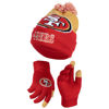 Picture of Ultra Game Standard Super Soft Winter Beanie Knit Hat with Extra Warm Touch Screen Gloves, Team Color 2, One Size