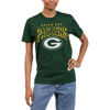 Picture of Junk Food Clothing x NFL - Green Bay Packers - Bold Logo - Unisex Adult Short Sleeve Fan T-Shirt for Men and Women - Size X-Large