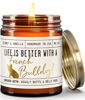 Picture of French Bulldog Gifts for Women, Frenchie Gifts - 'Life is Better with a French Bulldog' Candle, w/Vanilla, Coconut & Citrus, infuse w/Essential Oils I French Bulldog Decor Lovers I 50Hr Burn, USA Made