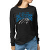 Picture of Junk Food Clothing x NFL - Carolina Panthers - Bold Logo - Unisex Adult Long Sleeve T-Shirt for Men and Women - Size X-Large
