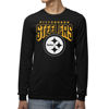 Picture of Junk Food Clothing x NFL - Pittsburgh Steelers - Bold Logo - Unisex Adult Long Sleeve T-Shirt for Men and Women - Size Large