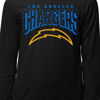 Picture of Junk Food Clothing x NFL - Los Angeles Chargers - Bold Logo - Unisex Adult Long Sleeve T-Shirt for Men and Women - Size Medium