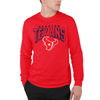 Picture of Junk Food Clothing x NFL - Houston Texans - Bold Logo - Unisex Adult Long Sleeve T-Shirt for Men and Women - Size Medium