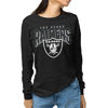 Picture of Junk Food Clothing x NFL - Las Vegas Raiders - Bold Logo - Unisex Adult Long Sleeve T-Shirt for Men and Women - Size Medium