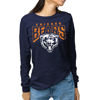 Picture of Junk Food Clothing x NFL - Chicago Bears - Bold Logo - Unisex Adult Long Sleeve T-Shirt for Men and Women - Size Small