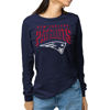 Picture of Junk Food Clothing x NFL - New England Patriots - Bold Logo - Unisex Adult Long Sleeve T-Shirt for Men and Women - Size Small