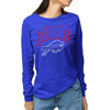 Picture of Junk Food Clothing x NFL - Buffalo Bills - Bold Logo - Unisex Adult Long Sleeve T-Shirt for Men and Women - Size Medium